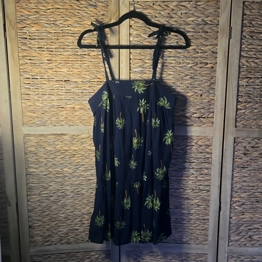 LOFT Navy Sundress Spaghetti Strap